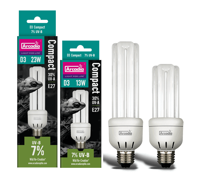 Arcadia 7% D3 Compact Bulb