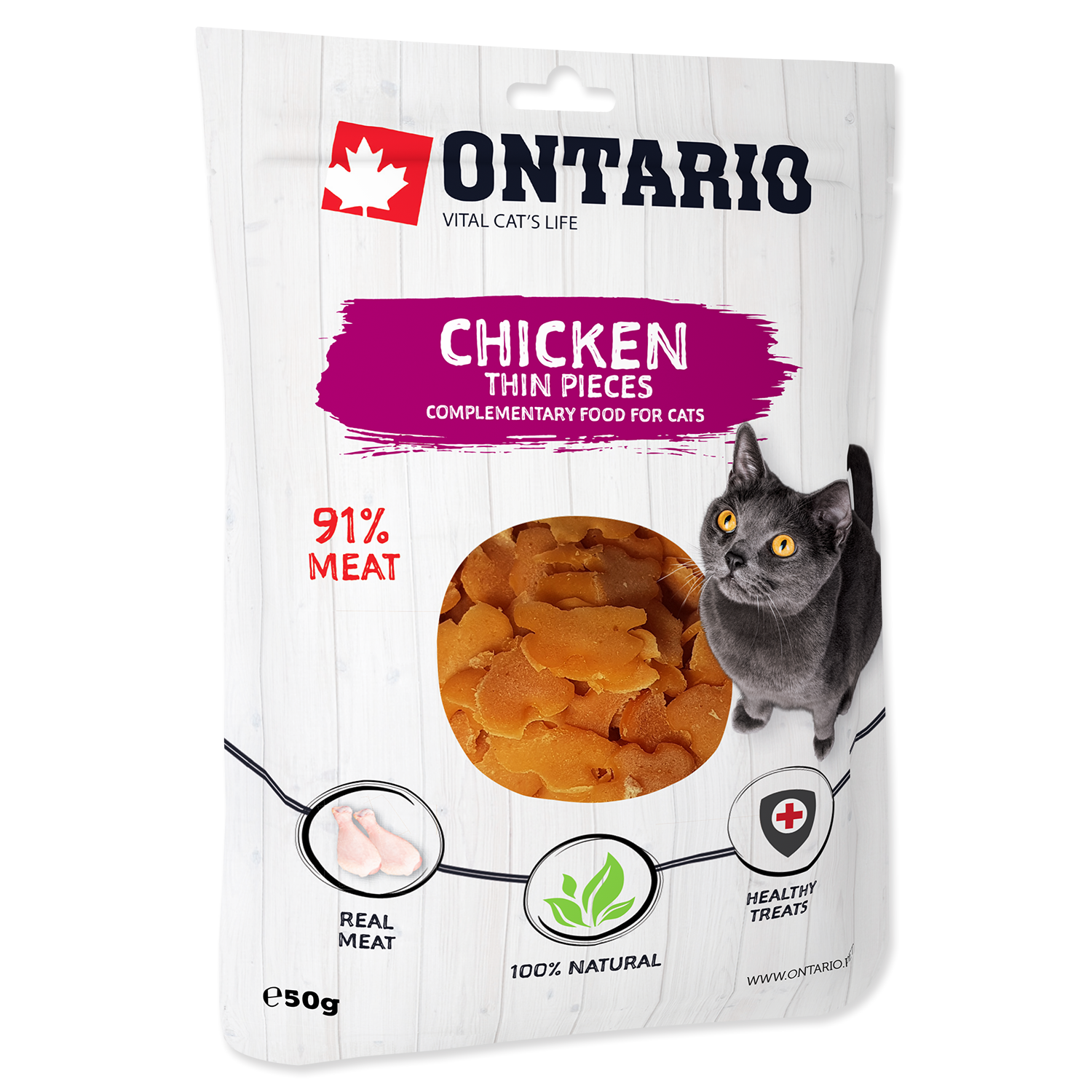 Ontario - Pedaços Finos de Frango