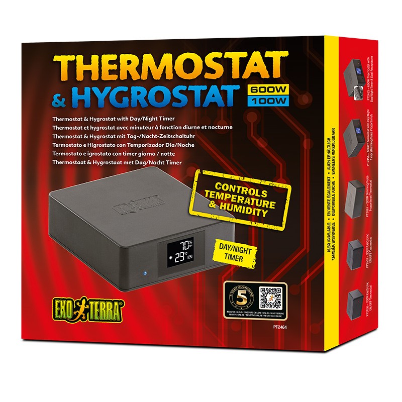 Termostato e Higrometro – ExoTerra